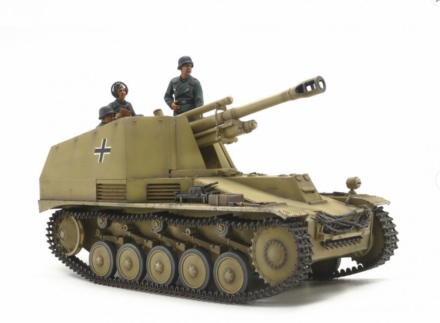 TAMIYA 1:35 Panzerhaubitz Wespe Italien. Front