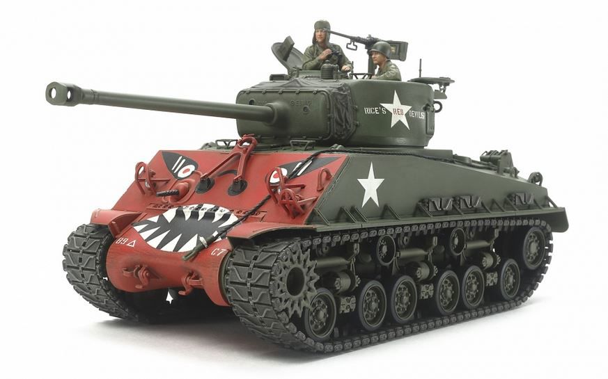 TAMIYA 1:35 US M4A3E8 Sherman Easy Eight Korean