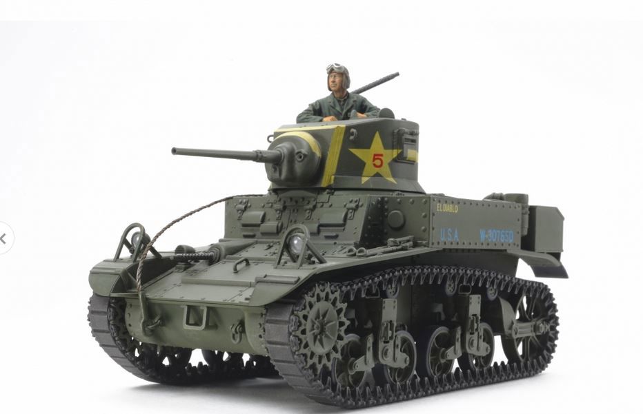 TAMIYA 1:35 US M3 Stuart Späte Produktion