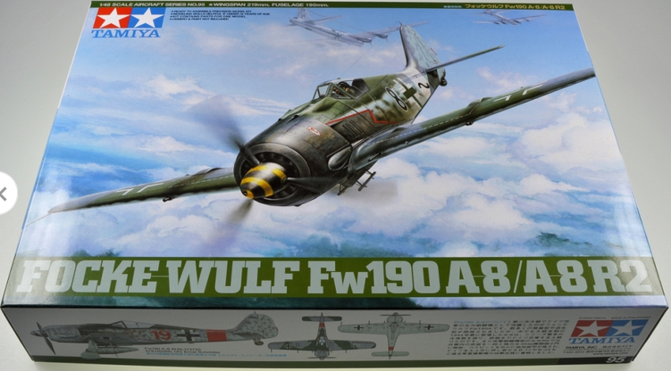 TAMIYA 1:48 WWII Dt.Focke Wulf Fw190 A-8/A-8R2