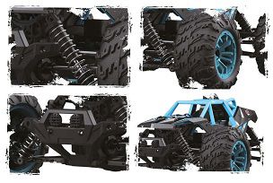 df-models DF-Fun-Racer 1:14 - 4WD RTR - Türkis