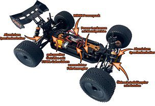 df-models DesertTruggy 5 - brushed - RTR