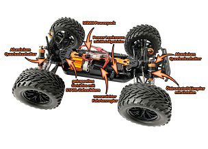 df-models DesertTruck 5 - brushed - RTR