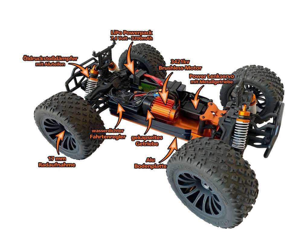 df-models HotFlash - brushless Truck - 1:10XL - RTR | No.3171