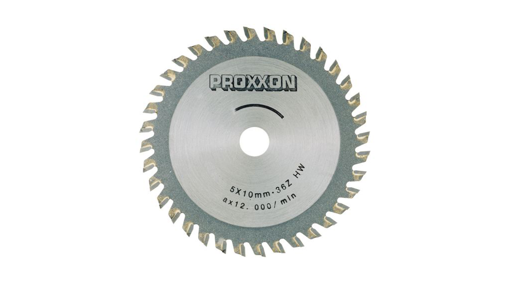 Proxxon Hartmetall-bestücktes Kreissägeblatt (36 Z).