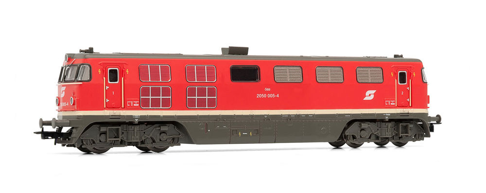 Rivarossi HR2818S Spur H0 Diesellokomotive Reihe 2050 der ÖBB