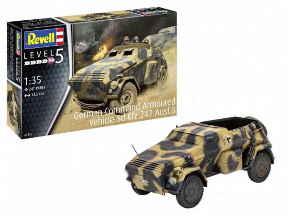 German Command Armoured Vehicle Sd.Kfz.247 Ausf.B 