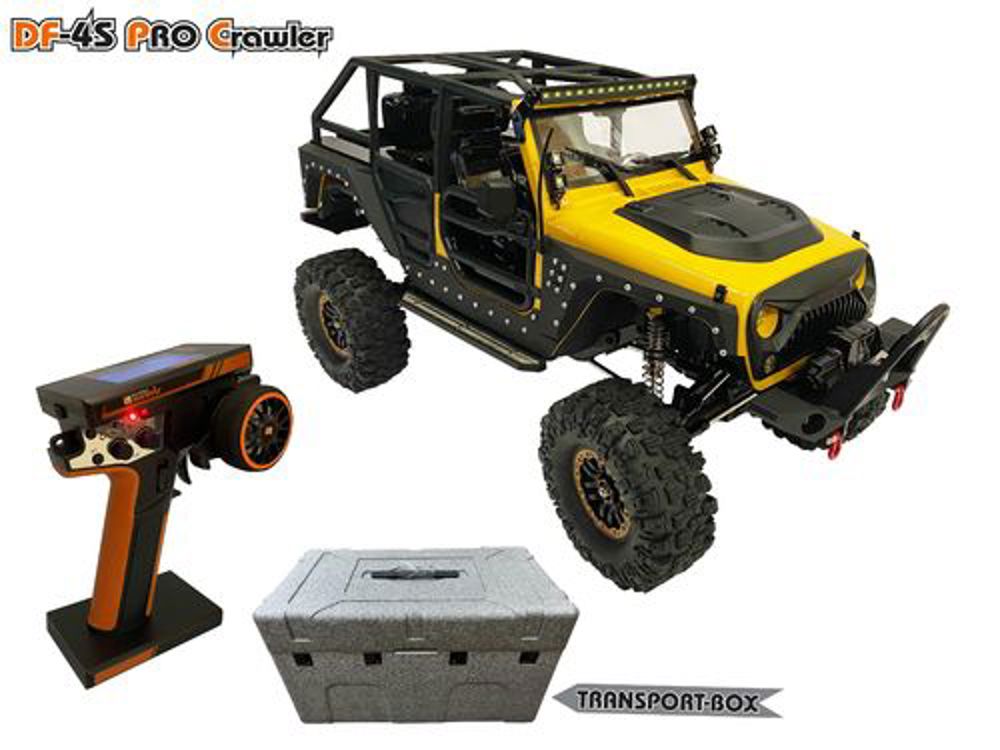 DF-4S PRO Crawler YELLOW 313mm 1:10 Scale | No.3163