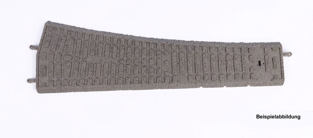Piko Bettung für Bogenweiche rechts, BWR, VE 10 (Ohne Gleis! Nur Bettung!)
