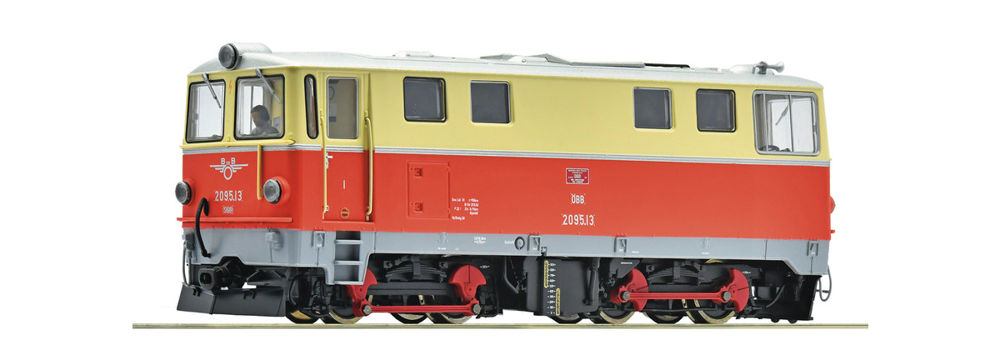 Diesellokomotive 2095.13, ÖBB 7550007 ÖBBH0e III DCC neuheit