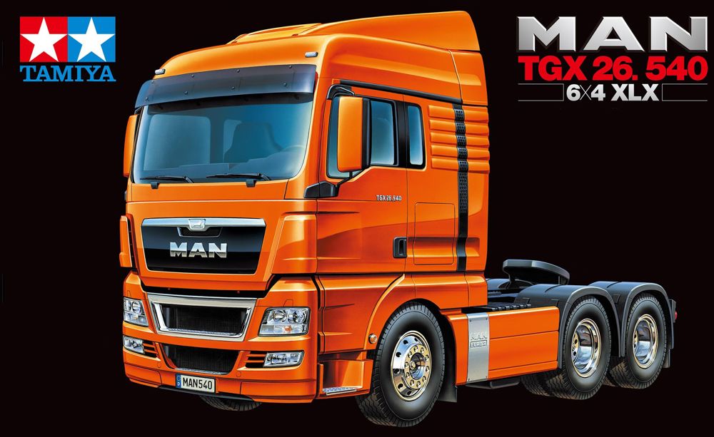 TAMIYA MAN TGX 26.540 6x4 XLX Euro 5 Modell 2013