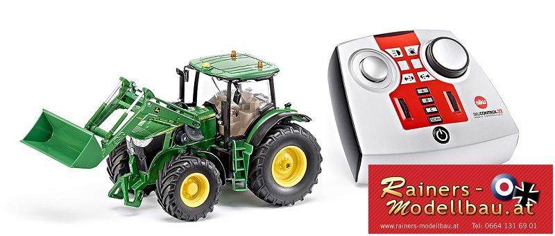 John Deere 7R mit Frontlader 1:32