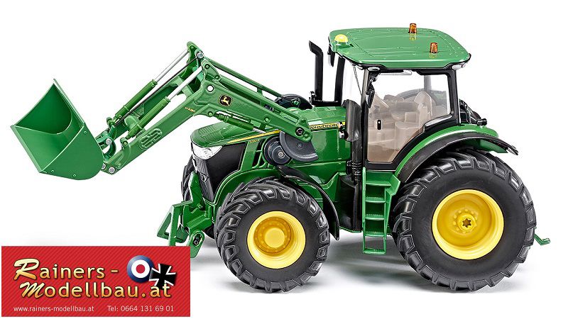 John Deere 7R mit Frontlader 1:32