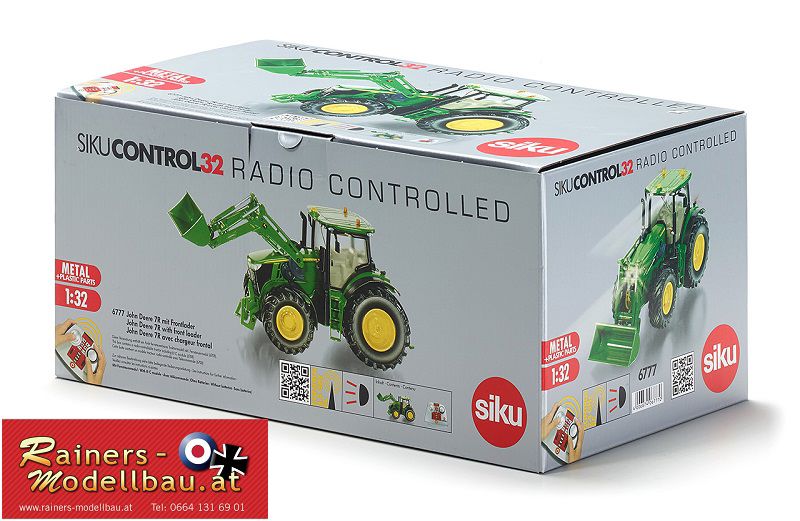 John Deere 7R mit Frontlader 1:32