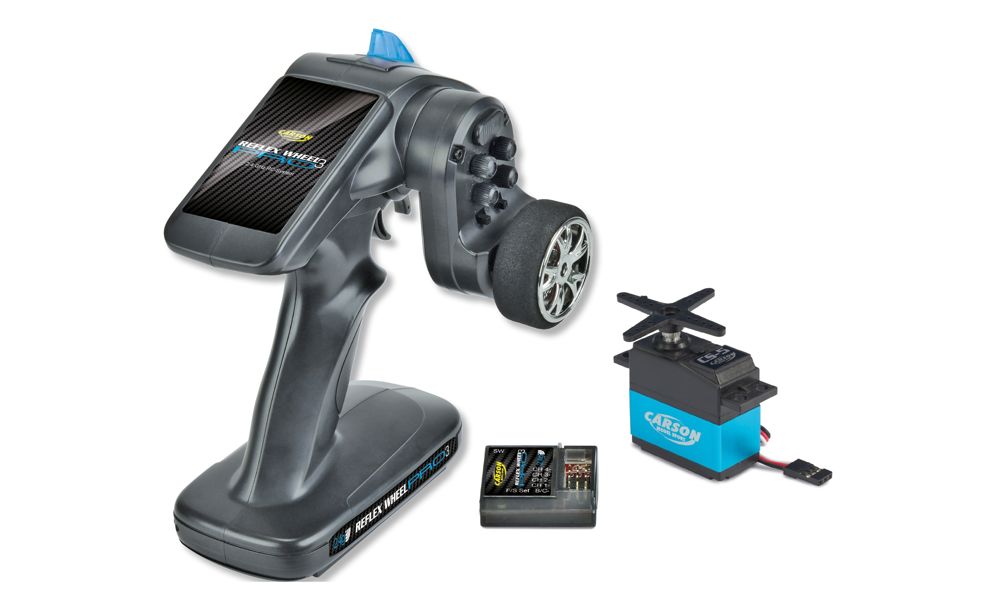 Carson Reflex Wheel PRO 3 2.4GHz + CS5 Servo