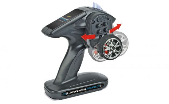 Carson Reflex Wheel PRO 3 2.4GHz + CS5 Servo