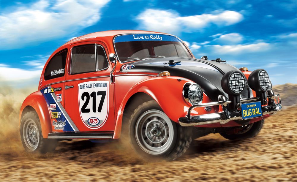 Tamiya 1:10 RC VW Beetle Rally MF-01X