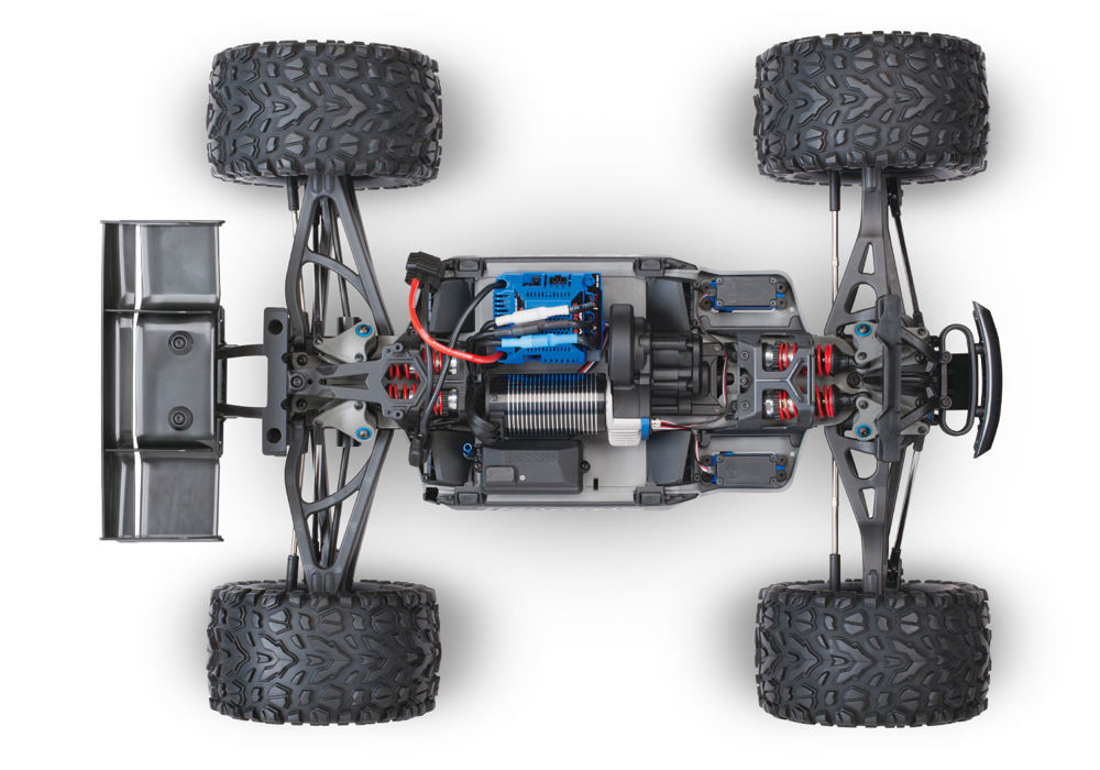 TRAXXAS E-Revo Brushless RTR 2.4GHz ohne Lader, ohne Akkus, Version 2018