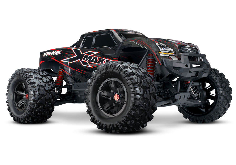 TRAXXAS X-Maxx 8S RTR Brushless waterproof +TSM E-Monster Truck TQi, 8S VXL +30Volt