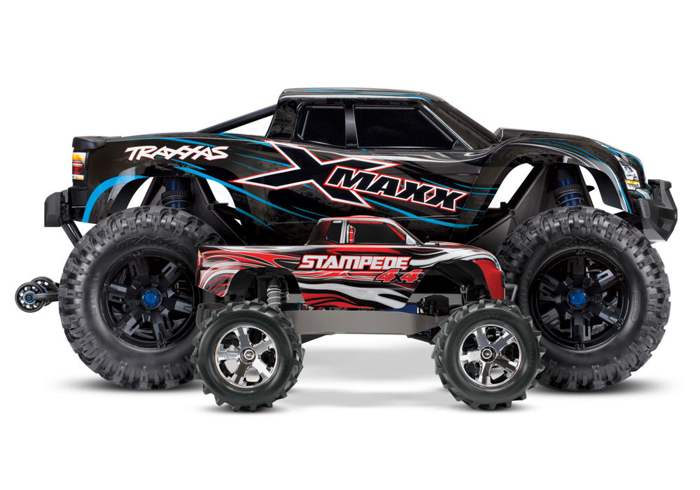 TRAXXAS X-Maxx 8S RTR Brushless waterproof +TSM E-Monster Truck TQi, 8S VXL +30Volt