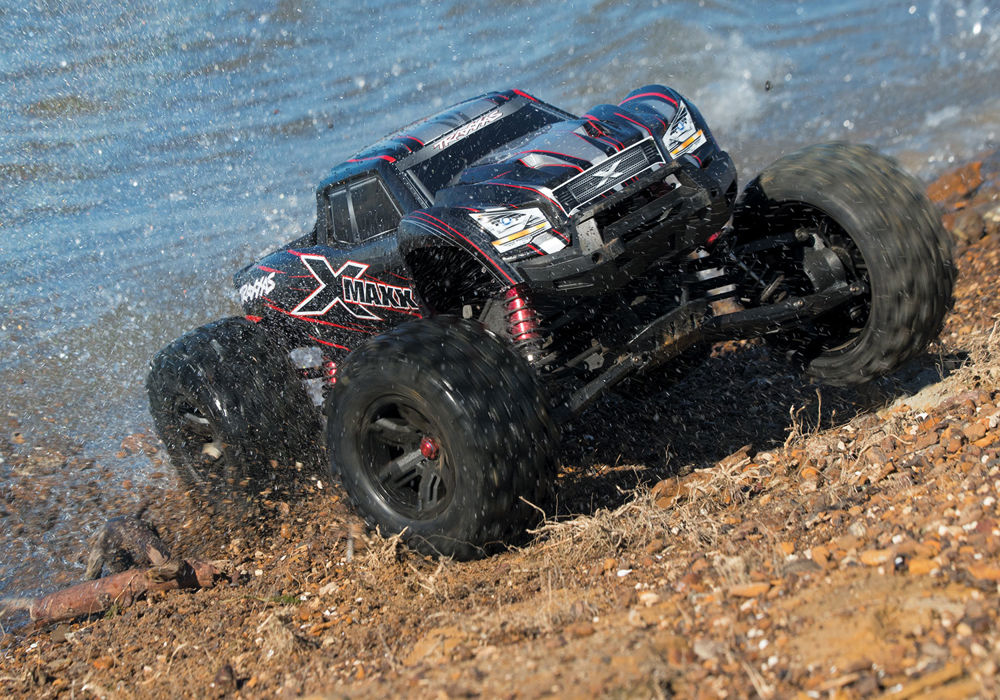 TRAXXAS X-Maxx 8S RTR Brushless waterproof +TSM E-Monster Truck TQi, 8S VXL +30Volt