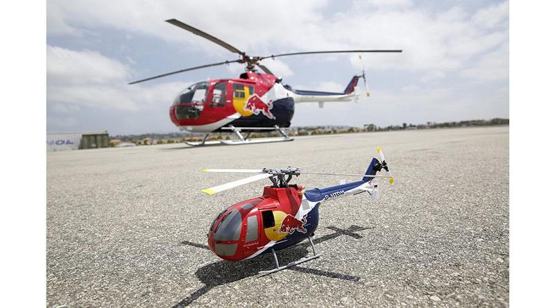 Blade Red Bull BO-105 CB 130 X BNF