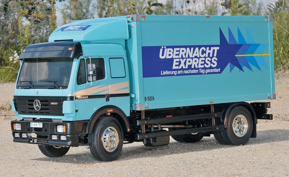Tamiya 1:14 RC LKW Mercedes Benz 1850L Ü-E BS