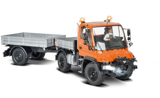 Carson 1:12 Unimog U300 m. Anhänger 100% RTR