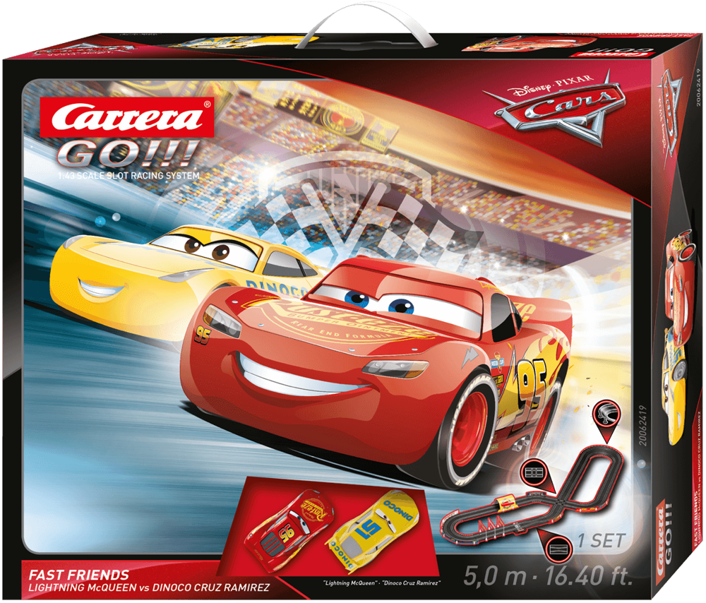 1:43 Carrera Disney·Pixar Cars - Fast Friends