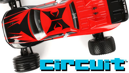 Circuit 1/10 Stadium Truck Red Vers. 2