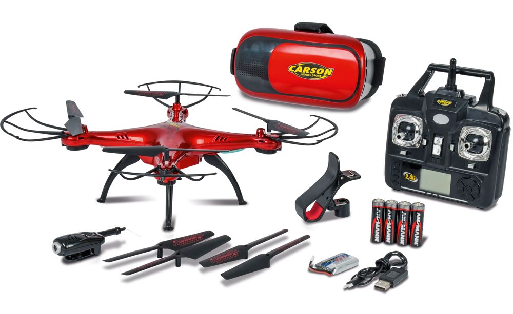 Carson X4 Quadcopter 360 3D FPV 2.4G 100% RTF