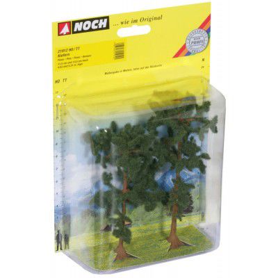 Kiefern, 2 Stück, 11,5 cm und 13,5 cm hoch