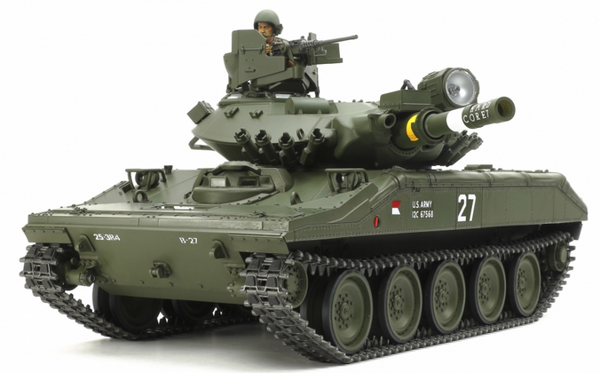 TAMIYA 1:16 RC US M551 Sheridan Kit Full Option