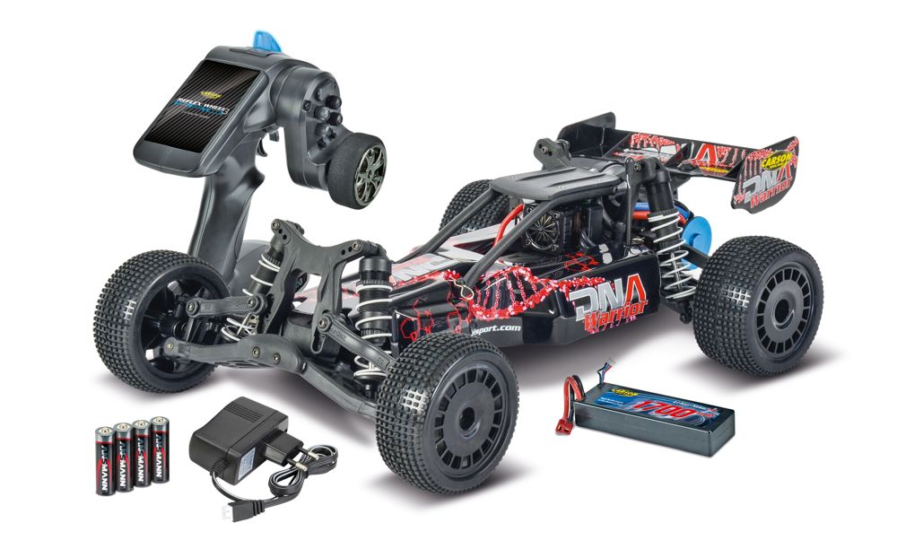 1:10 2WD DNA Warrior, BL, 2.4GHz, 100% RTR